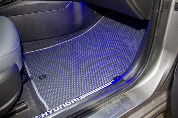 Фото - EVA килимки в салон авто передні EVAtech для Elantra (AD) Hyundai 2015-2020 6 покоління Sedan USA HY1478AB2KH3RGB