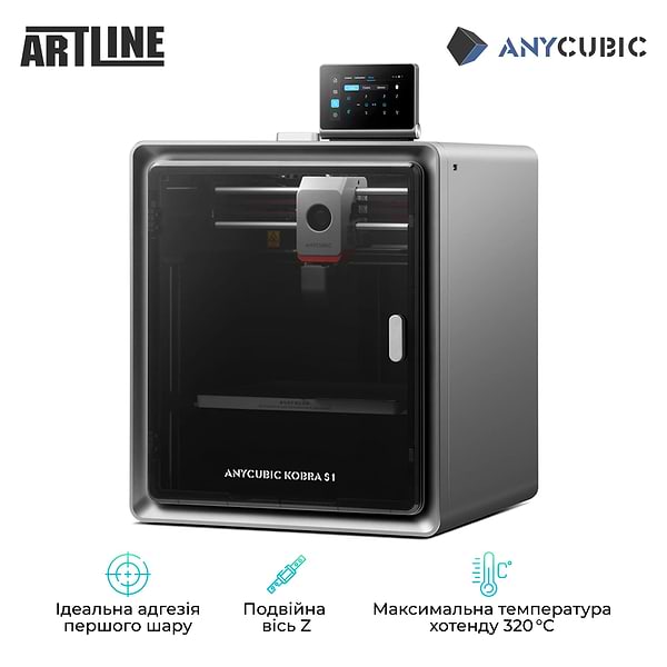 Фото - 3-D принтер Anycubic Kobra S1 (KBS1BK0A-O)