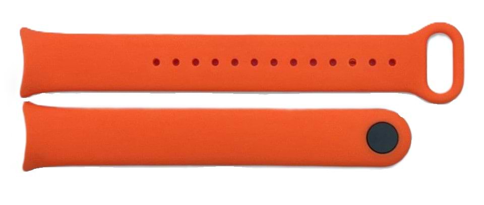 Ремінець для фітнес-браслета BeCover for Xiaomi Mi Smart Band 10 Orange (713616)