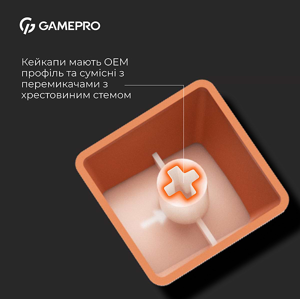 Фото - Додаткові змінні клавіші для клавіатури GamePro KC08