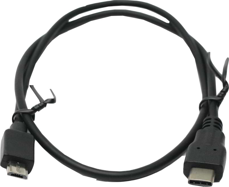 Кабель PowerPlant USB 3.0 Type-C - micro USB 0.5m (KD00AS1259) - Фото 1