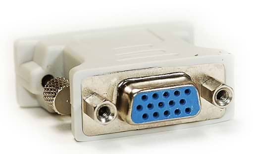 Фото - Переходник PowerPlant VGA (F) - DVI (M) (KD00AS1282)