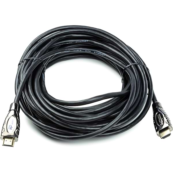 Фото - Кабель HDMI PowerPlant HDMI-HDMI v2.0 10m Double Ferrites Black (KD00AS1293)