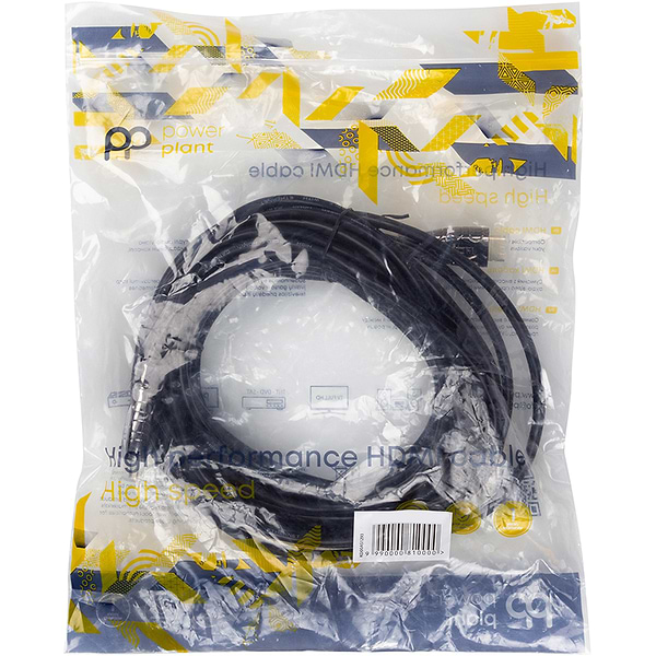 Фото - Кабель HDMI PowerPlant HDMI-HDMI v2.0 10m Double Ferrites Black (KD00AS1293)