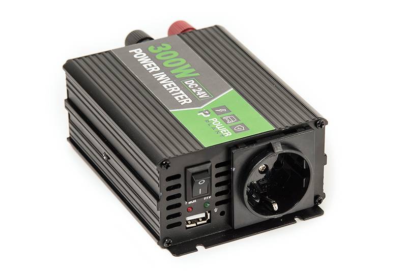 Фото - Інвертор автомобільний PowerPlant HYM 300-242 24V (KD00MS0002)