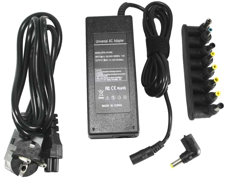 Зарядное устройство для ноутбука PowerPlant 220V 15-20V 120W 6A (KD00MS0013) - Фото 1
