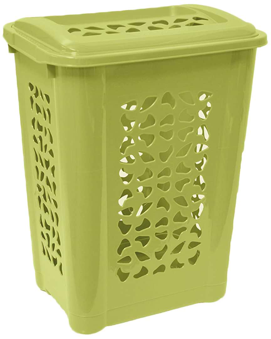Корзина для белья Keeeper 60л зеленая (0701.1)