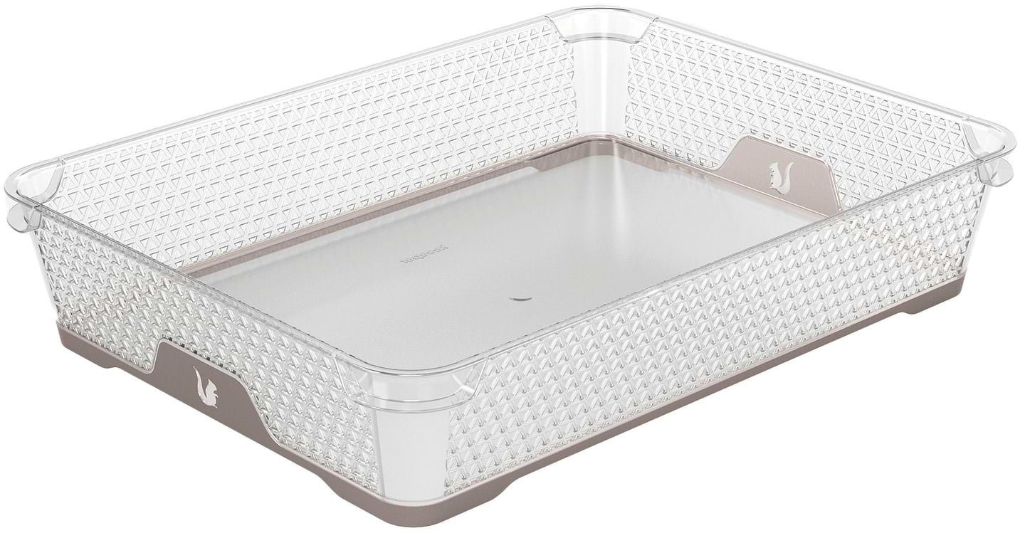 Короб для хранения Keeeper mini funcion А-4 серо-коричневый (367.3)