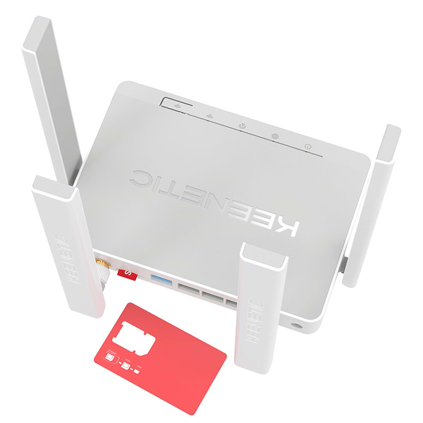 Фото - Маршрутизатор интернет WiFi5+4G Keenetic Runner 4G (KN-2210)