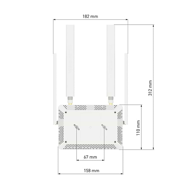 Фото - Маршрутизатор интернет WiFi5+4G Keenetic Runner 4G (KN-2210)