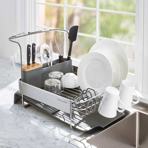 Фото - Сушка для посуды KitchenAid Sinkware 61,5x38,5x37,5 см (KEG896BXCGA)