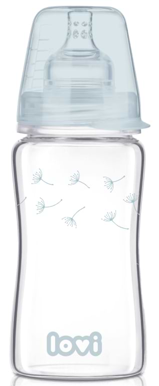 Купити Пляшка для годування Lovi DIAMOND GLASS Botanic DIAMOND GLASS Botanic, 250 мл. (74/205) - Фото 1 Пляшка для годування Lovi DIAMOND GLASS Botanic DIAMOND GLASS Botanic, 250 мл. (74/205) - Фото 1