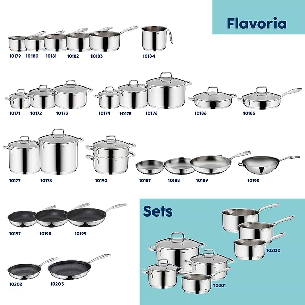 Фото - Сковорода універсальна Kela Flavoria 28 см (10203)