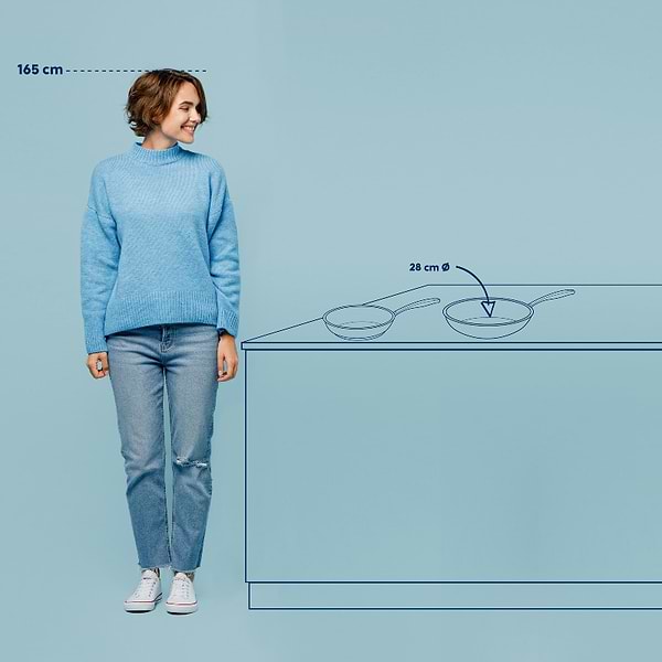 Фото - Сковорода універсальна Kela Flavoria 28 см (10203)