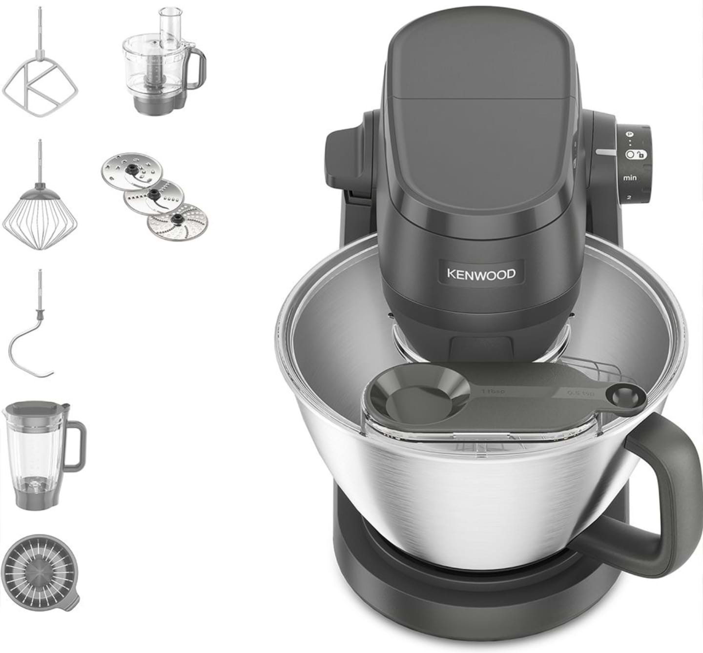 Кухонная машина Kenwood KHC30.050GY Multi Tasker