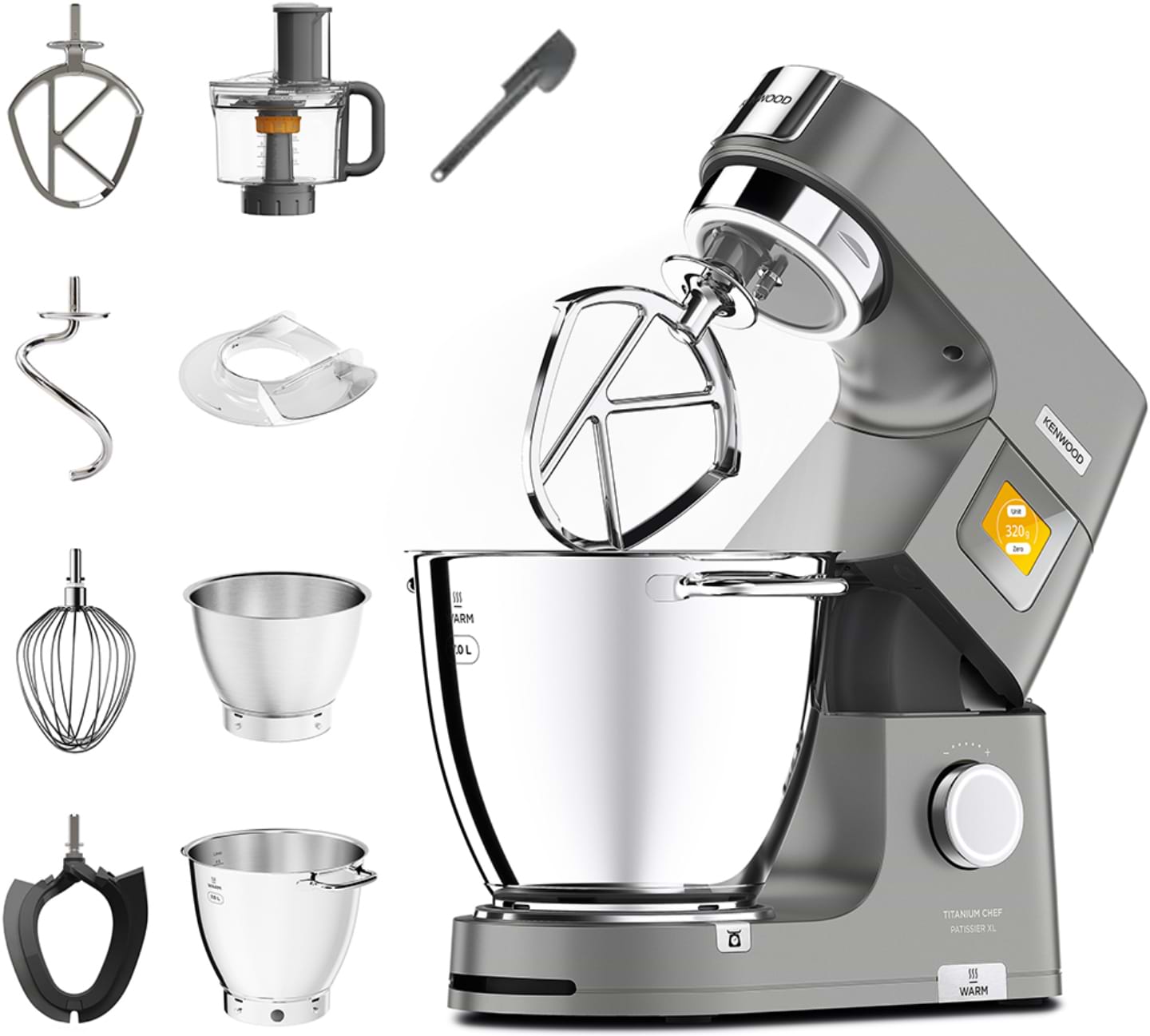 Кухонна машина Kenwood KWL90.244SI Chef Patissier XL