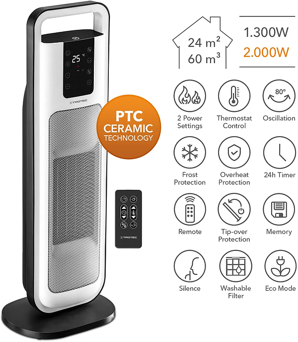 Фото - Тепловентилятор Trotec TFC 21 E