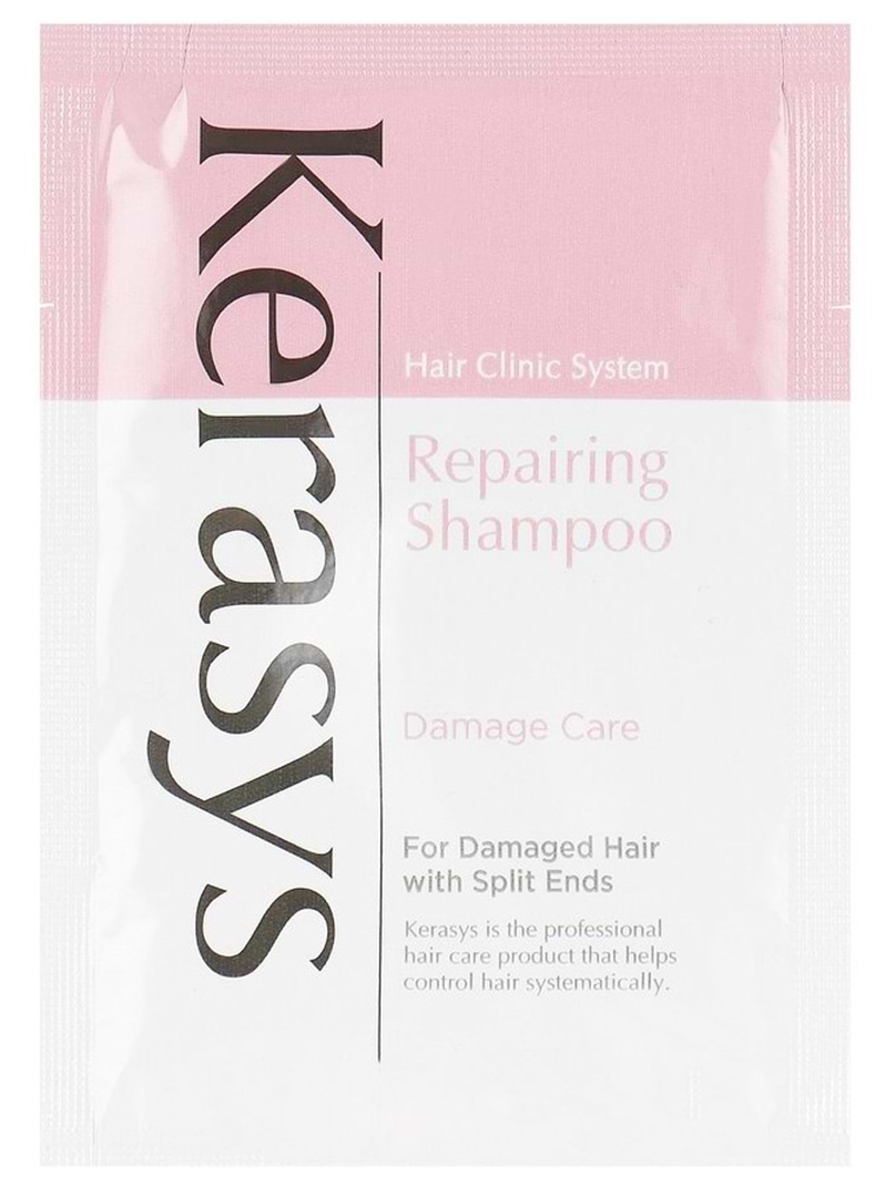 Шампунь жіночий Kerasys Hair Clinic System Repairing Protein 8 мл (8801046351314)