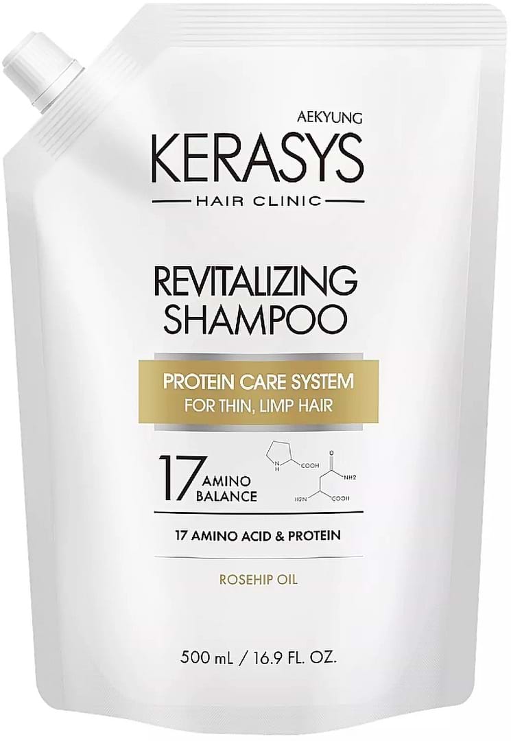 Шампунь жіночий Kerasys Hair Clinic System Revitalizing Protein Volume - Refill (8801046900710)
