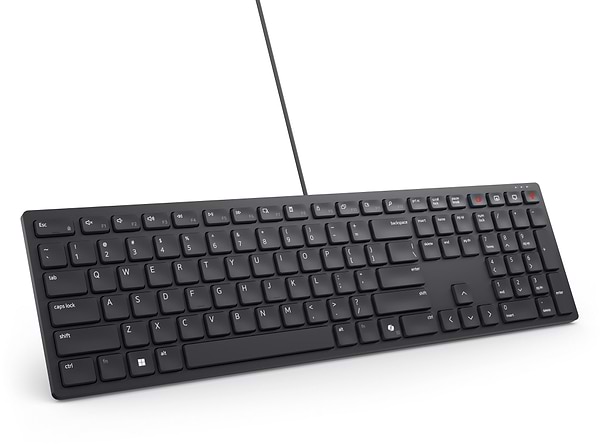 Фото - Клавиатура проводная Dell Wired Collaboration Keyboard KB525C Ukrainian (580-BBTG)