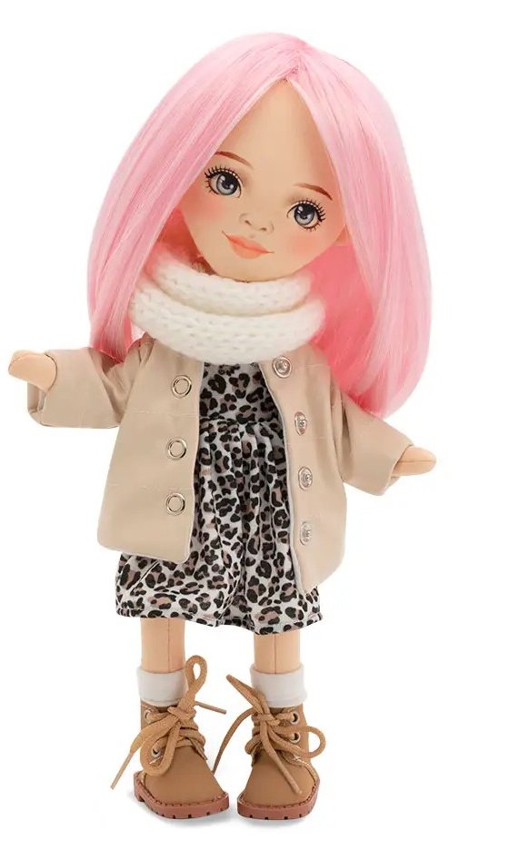 Коллекционная кукла Orange Sweet sisters Билли в кожаном пуховике кэжуал (SS06-12)