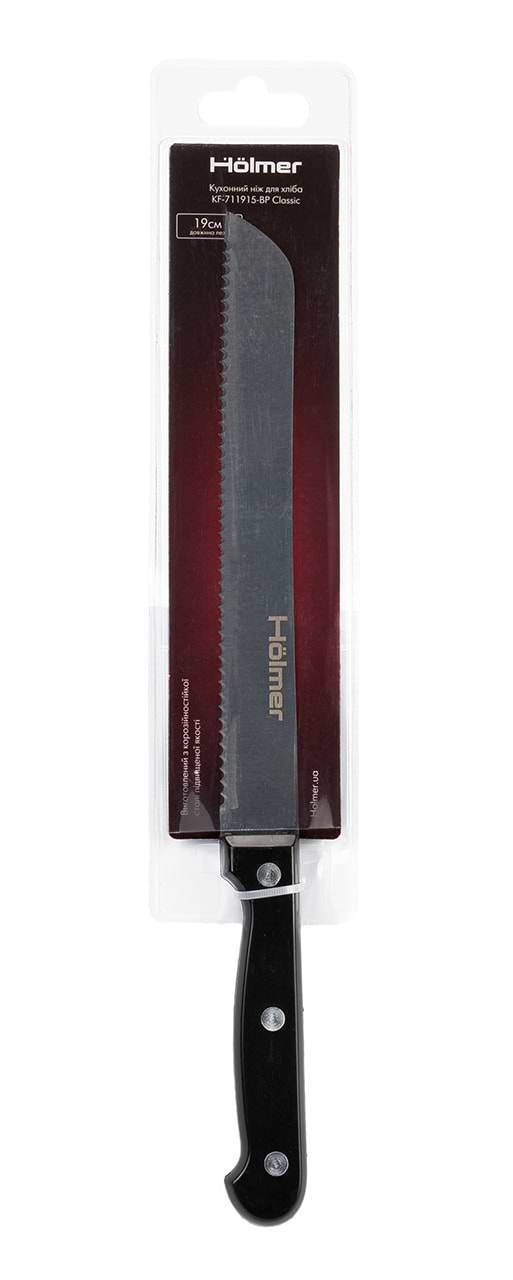 Фото - Ніж для хліба Holmer KF-711915-BP Classic