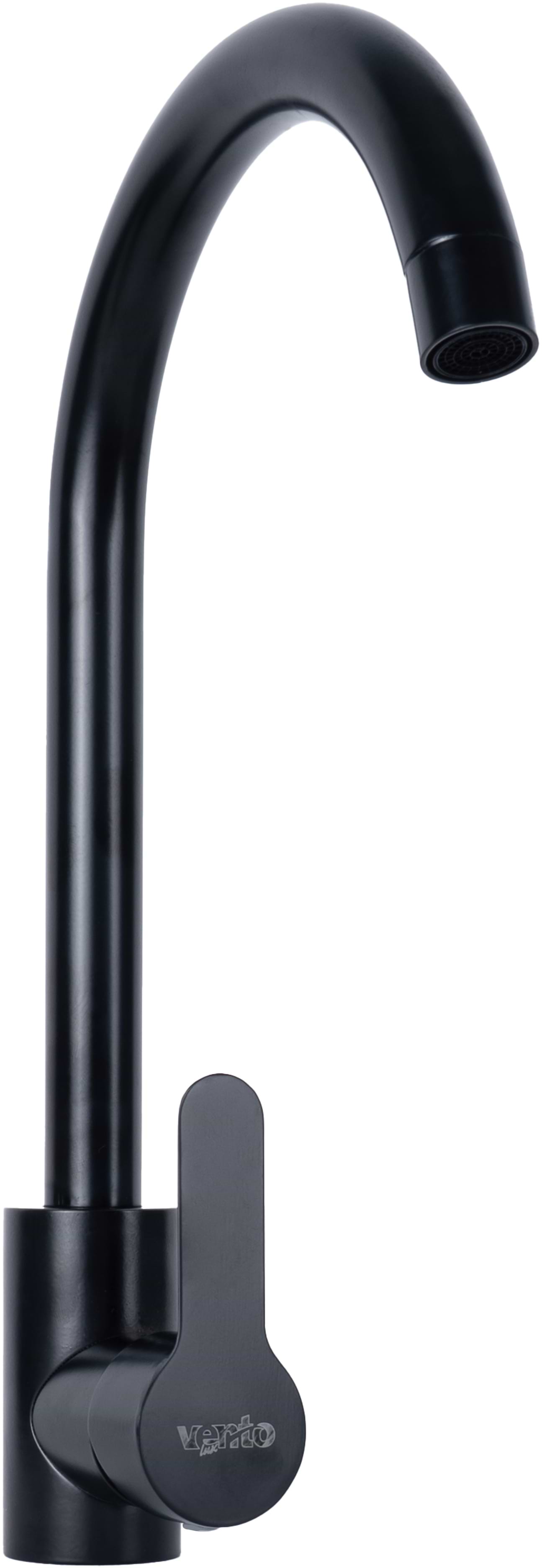 Смеситель кухонный Ventolux KF02 BK