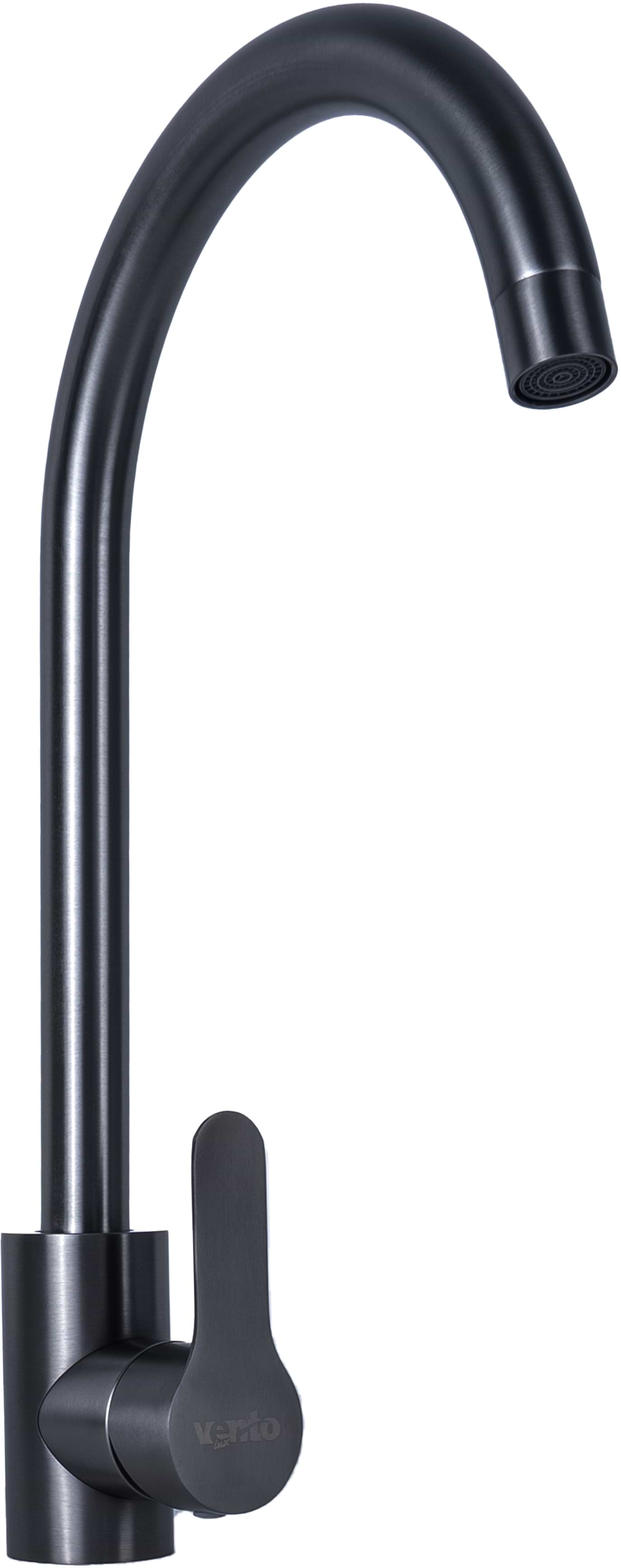 Кухонний змішувач Ventolux KF02 PVD BK - Фото 1