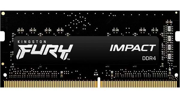 Память DDR Kingston Fury Impact DDR4-3200 SODIMM 8GB CL20-22-22 1.2V (KF432S20IB/8)