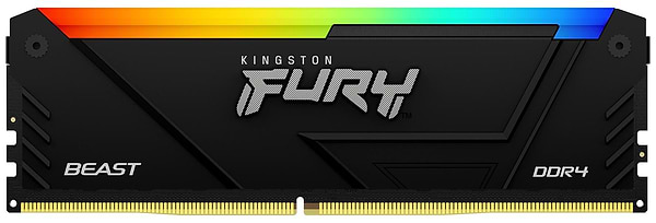 Фото - Память DDR Kingston Fure Beast RGB DDR4 16GB/3600  (KF436C18BB2A/16)