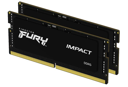 Память DDR Kingston DDR5 16GB 4800 MHz Fury Impact (KF548S38IBK2-16)