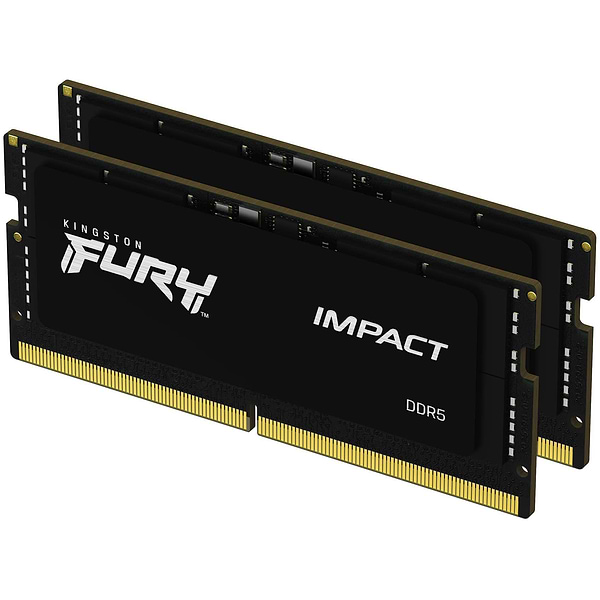 Фото - Память DDR Kingston DDR5 64GB KIT 4800 FURY Impact (KF548S38IBK2-64) Фото - Память DDR Kingston DDR5 64GB KIT 4800 FURY Impact (KF548S38IBK2-64)