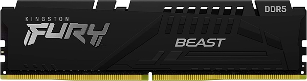 Фото - Память DDR Kingston DDR5 32GB 5600 FURY Beast Black (KF556C40BB-32)