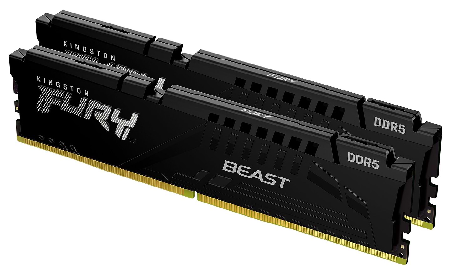 Память DDR Kingston FURY Beast Black DDR5 CL36 DIMM 2х8GB 5600MT/s (KF556C36BBEK2-16)