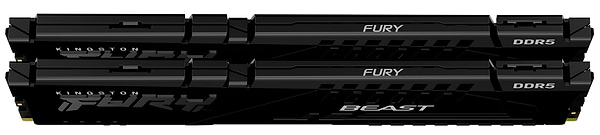 Фото - Память DDR Kingston FURY Beast Black DDR5 CL36 DIMM 2х8GB 5600MT/s (KF556C36BBEK2-16)