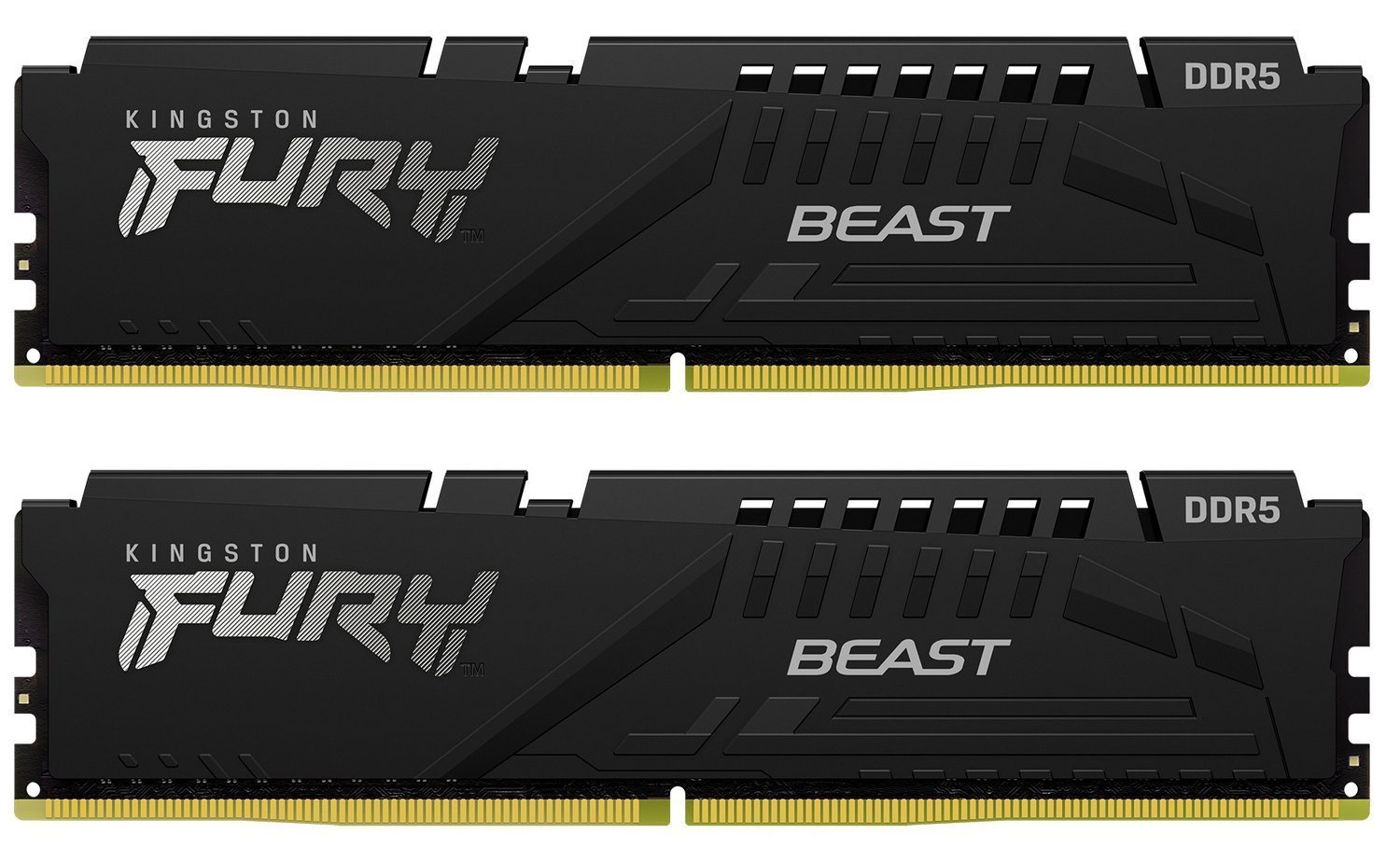 Память DDR Kingston DDR5 64GB KIT (32GBx2) 5600 FURY Beast (KF556C40BB2K2-64)