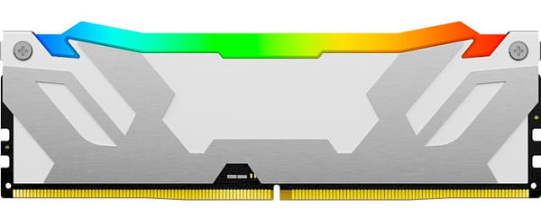 Фото - Память DDR Kingston Fury Renegade RGB White 2x16GB/7200 DDR5 XMP (KF572C38RWAK2-32)