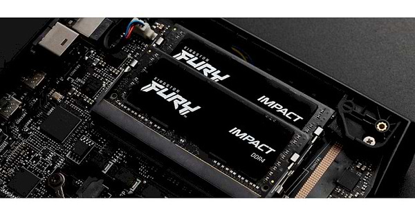 Фото - Память DDR Kingston Fury Impact DDR4-3200 SODIMM 8GB CL20-22-22 1.2V (KF432S20IB/8)