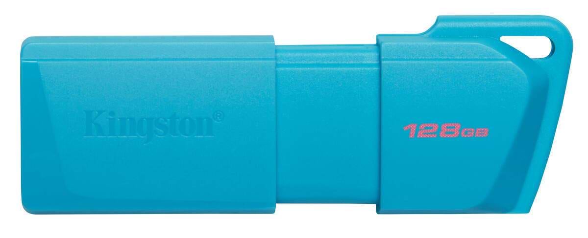 Флеш USB Kingston DataTraveler Exodia M 128GB USB 3.2 Aqua Blue (KC-U2L128-7LB)