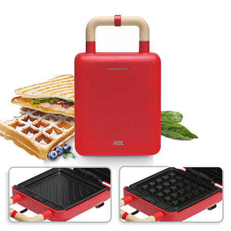 Фото - Бутербродниця ADE KG2138-2 Red