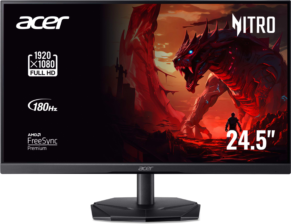 Монитор игровой Acer Nitro KG251QP3biip (UM.KX1EE.305)