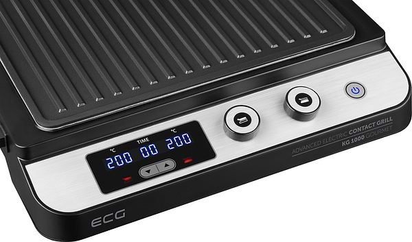 Фото - Гриль-барбекю електричний ECG KG 1000 Gourmet