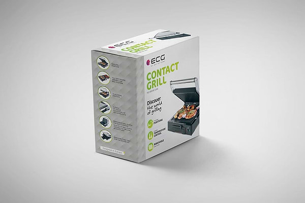 Фото - Гриль-барбекю електричний ECG KG 300 Deluxe