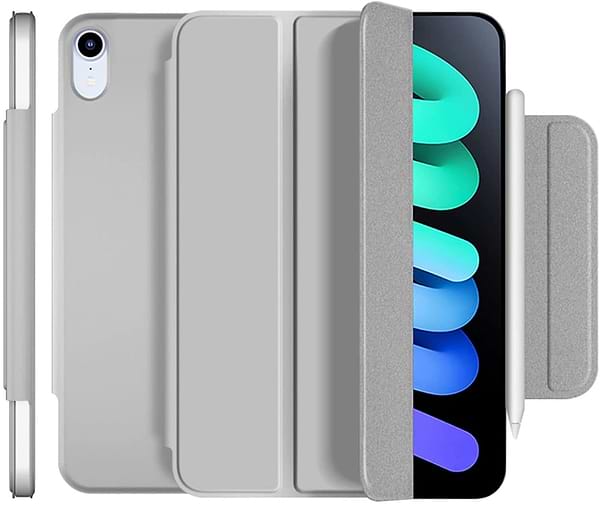 Фото - Чохол для планшету BeCover Magnetic Buckle for Apple iPad mini 6 2021 Gray (706827)