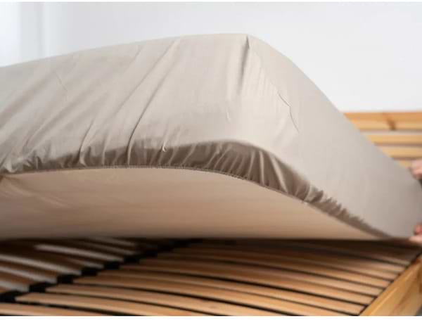 Фото - Простирадло односпальне ТЕП НАТХНЕННЯ з резинкою 120х200 см Хакі (2-04015_26830)