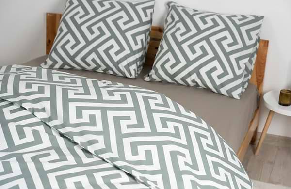 Фото - Простирадло односпальне ТЕП НАТХНЕННЯ з резинкою 120х200 см Хакі (2-04015_26830)