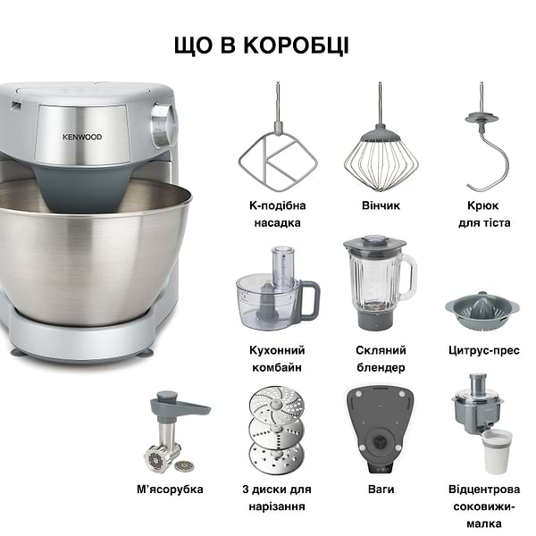 Фото - Кухонная машина Kenwood KHC29A.R0SI