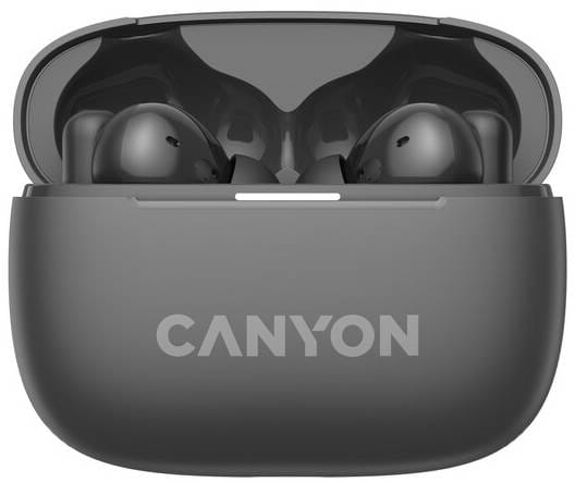 Фото - Навушники вкладиші бездротові TWS Canyon OnGo TWS-10 ANC ENC Black (CNS-TWS10BK)