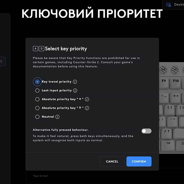 Фото - Клавиатура проводная игровая Logitech G PRO X TKL RAPID Black LINEAR (920-013233)