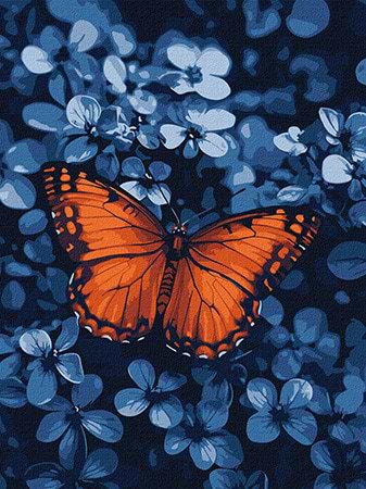 Картина по номерам Ideyka "Свет среди тьмы" 30х40 см (KHO6733)